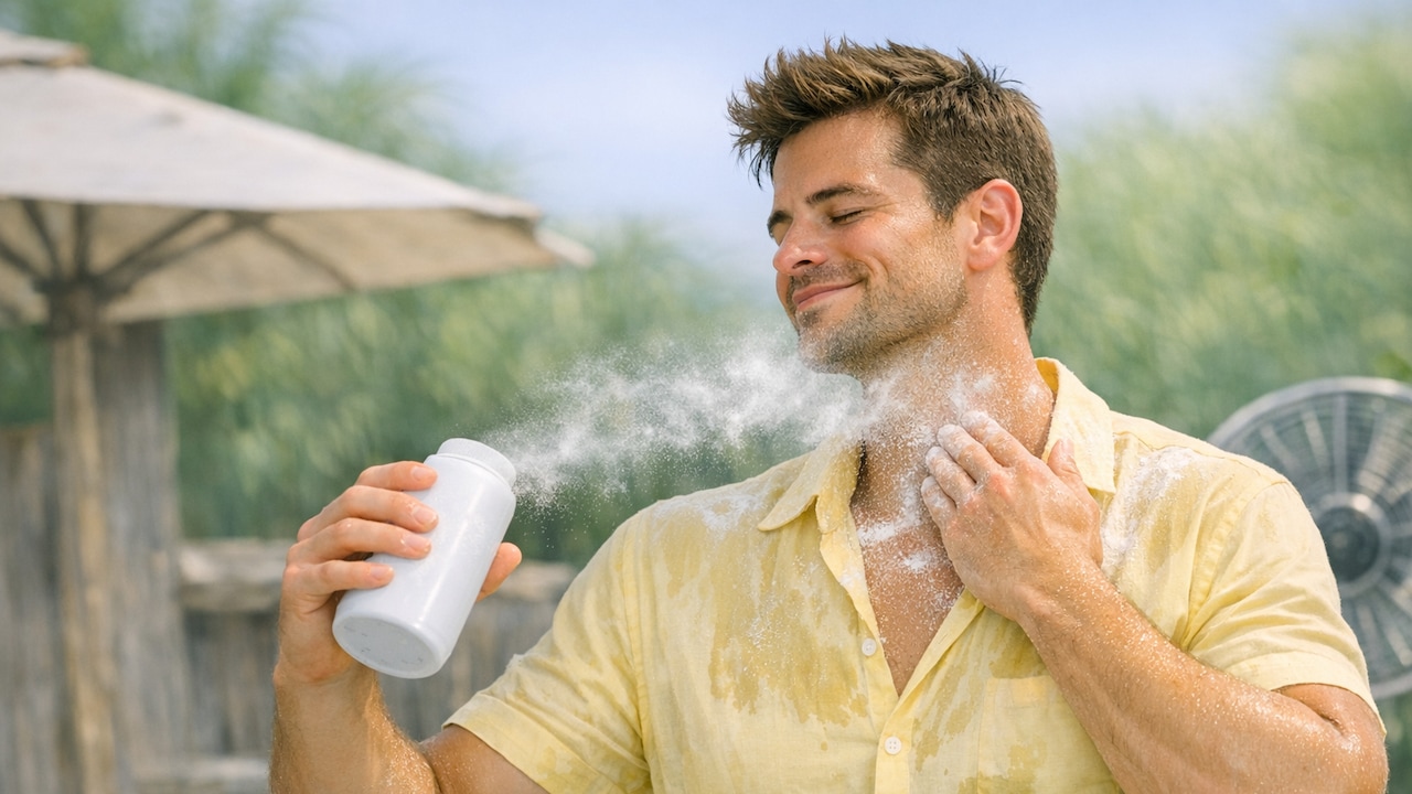 Beating Heat And Humidity With Talcum Powder