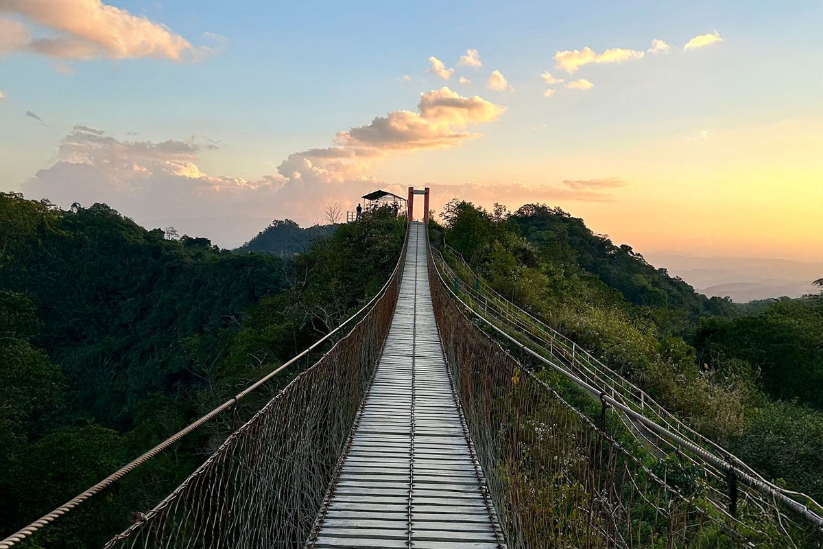 Lalsavunga Park and the Walk Above Mizoram's Hills