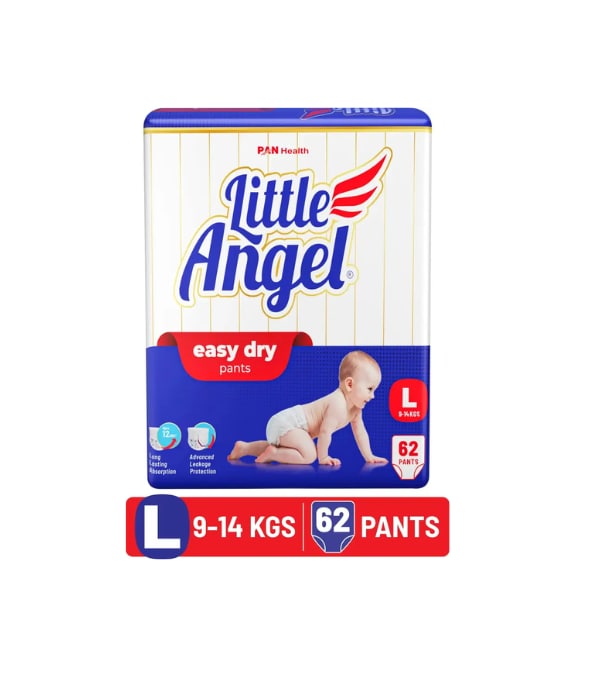 Click here to buy: Little Angel Easy Dry Diaper Pants