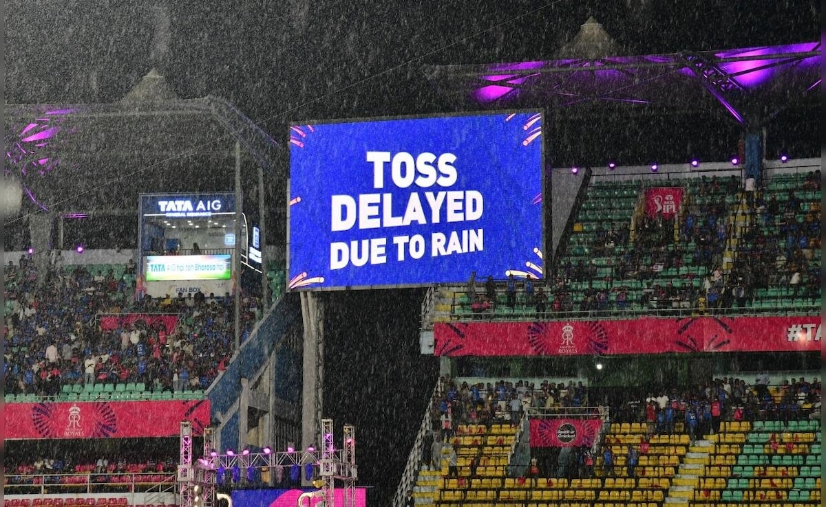 RR vs RCB Live Score, IPL 2026 Guwahati Weather Updates: गुवाहाटी में रुकी बारिश, जल्द होगा टॉस, जानें लेटेस्ट अपडेट