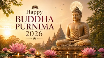 Happy Buddha Purnima: 50+ Wishes, Quotes, Greetings, WhatsApp Messages To Send To Your Loved Ones