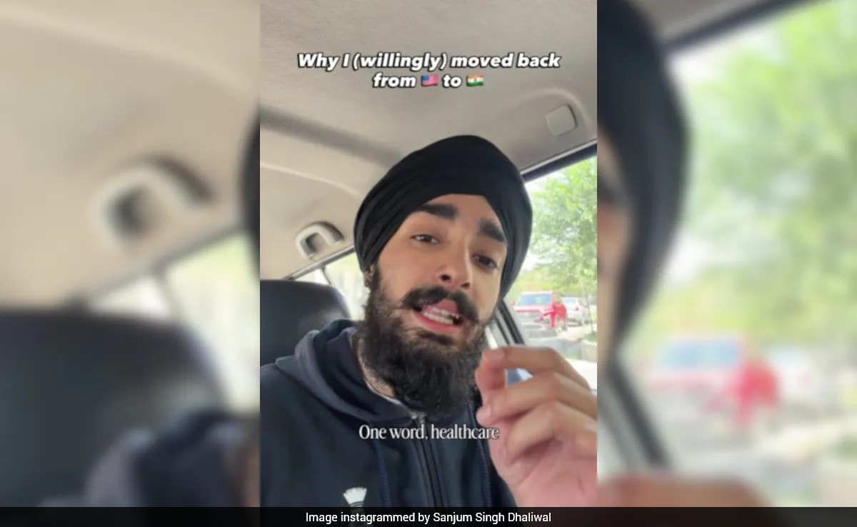 "Waited 2 Months To Get Broken Bone Fixed": NRI In US Explains Why He Moved Back To India