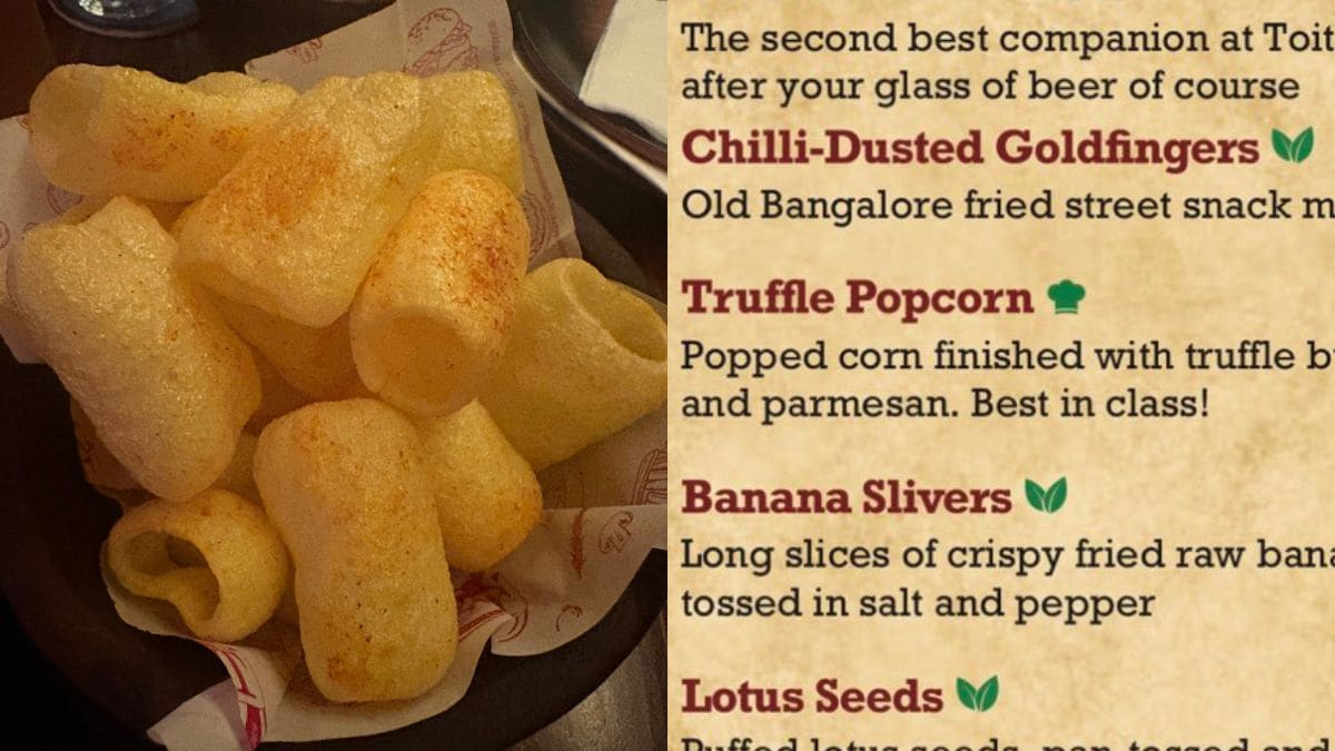 Bengaluru Man Says He Paid Rs 150 For A Pub Dish That Turned Out to Be Fryums