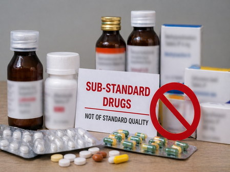 The Commissionerate of Food Safety and Drug Control, Rajasthan, has issued an alert for seven medicines