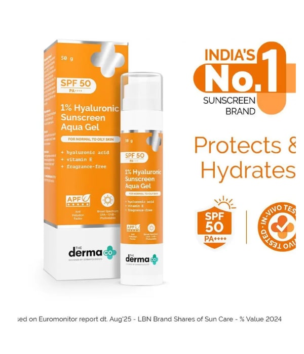 Click here to buy: The Derma Co. Sunscreen SPF 50