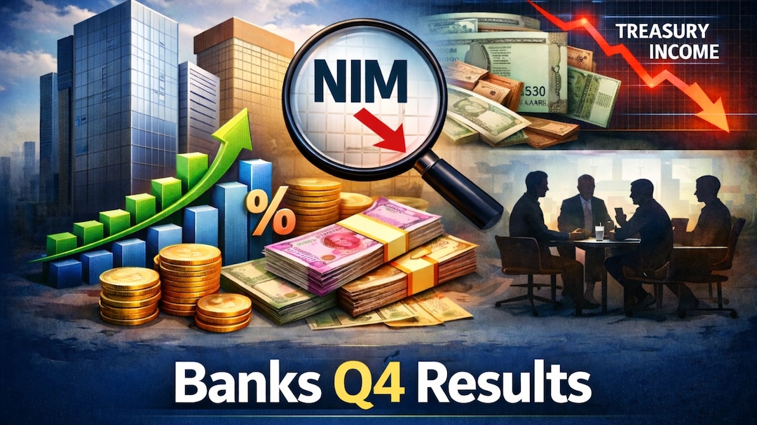Banks Q4 Preview: Stable Credit Growth Offsets Pressure On NIMs, Treasury Income