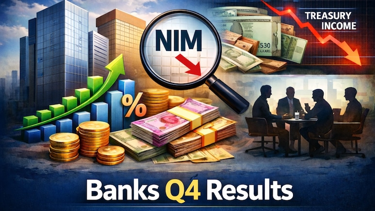 Banks Q4 Preview: Stable Credit Growth Offsets Pressure On NIMs, Treasury Income