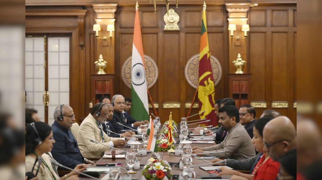 India, Sri Lanka Explore Oil Pipeline Cooperation During Radhakrishnan-Dissanayake Meet