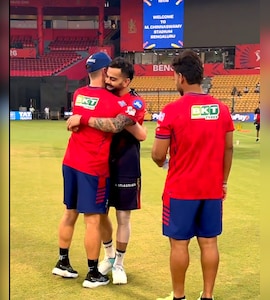 Injury Issue For Virat Kohli? RCB Star Wears Bandage On Leg Ahead Of LSG Clash: Report