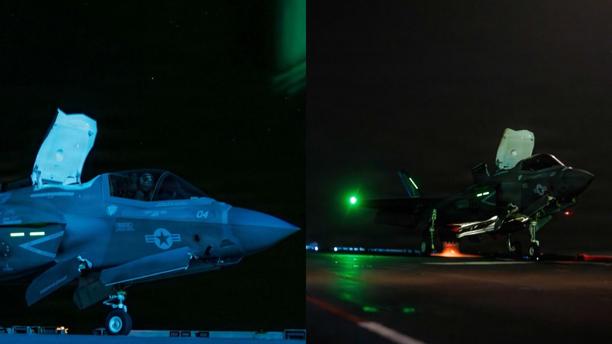 F-35B Lightning II Jets, MV-22 Ospreys, 15 Warships: Trump's Hormuz Arsenal