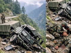 उत्तराखंड के गोपेश्वर-चोपता मार्ग पर सेना का वाहन दुर्घटना, दो जवान हुए लहूलुहान