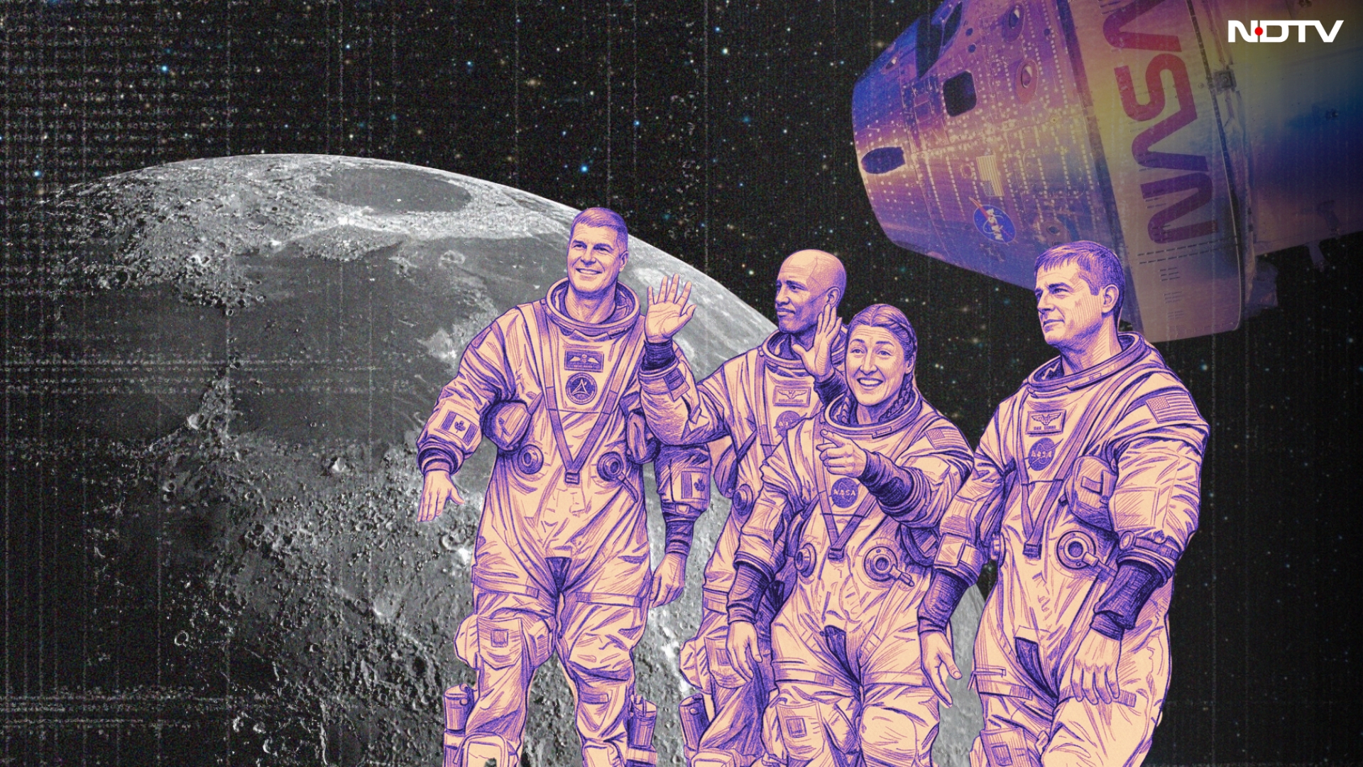 Artemis Astronauts On Lunar Flyby Travel Further Into Space Than Any Human