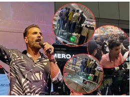 ग्रेटर नोएडा के मॉल में अक्षय कुमार की एक झलक पाने को बेकाबू हुए फैंस, मची भगदड़, एस्केलेटर की रेलिंग पर चढ़े लोग