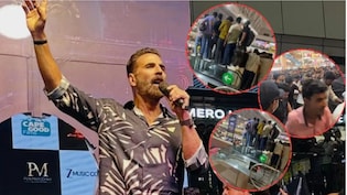 ग्रेटर नोएडा के मॉल में अक्षय कुमार की एक झलक पाने को बेकाबू हुए फैंस, मची भगदड़, एस्केलेटर की रेलिंग पर चढ़े लोग