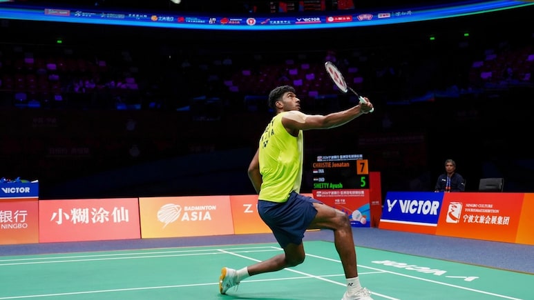 Ayush Shetty Beats World No.1 Kunlavut Vitidsarn To Storm Into The Final Of Asian Badminton Championship