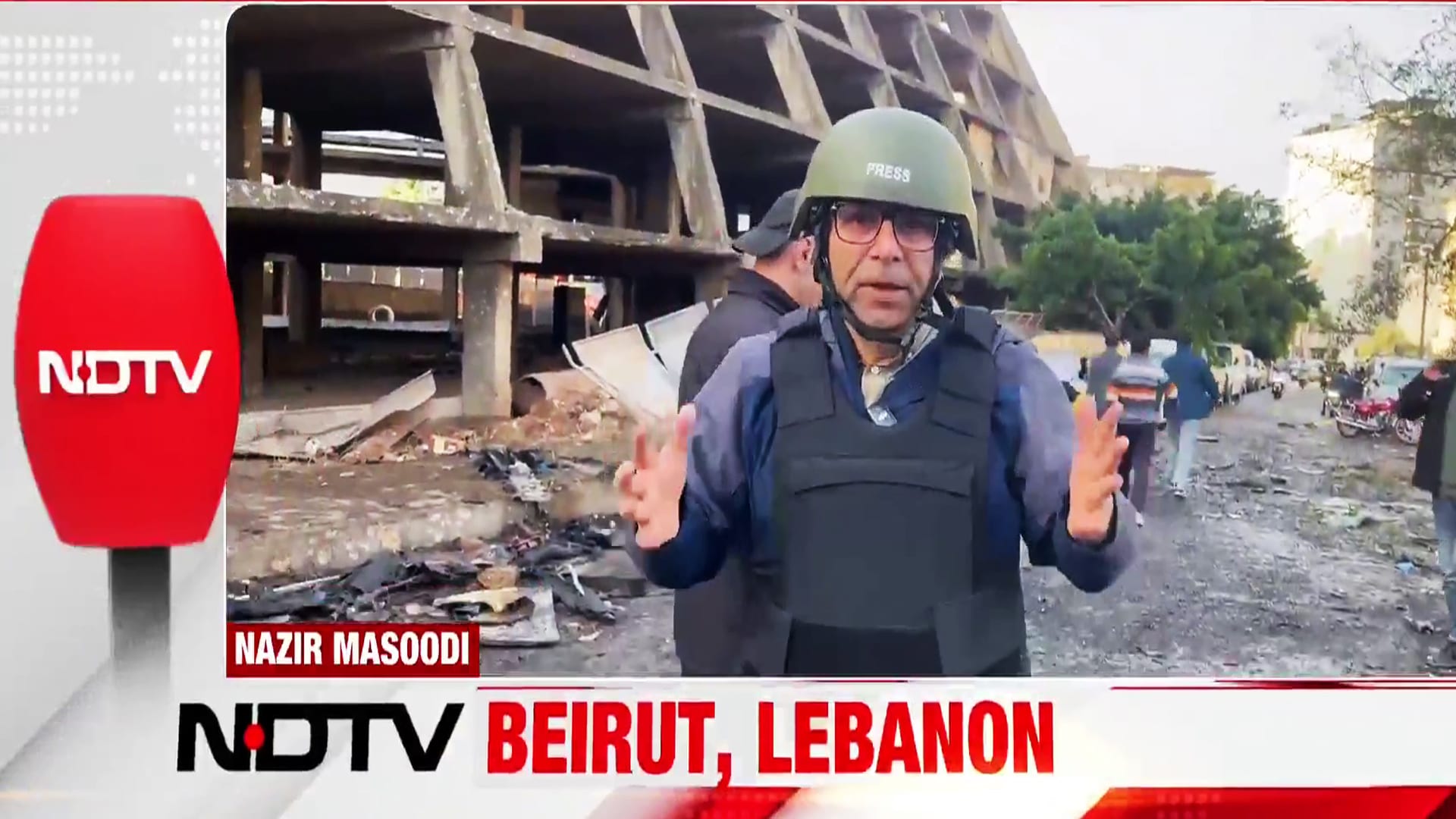 Beirut: Israeli Missile Strikes Kill 10, Leave Trail of Destruction in Lebanon