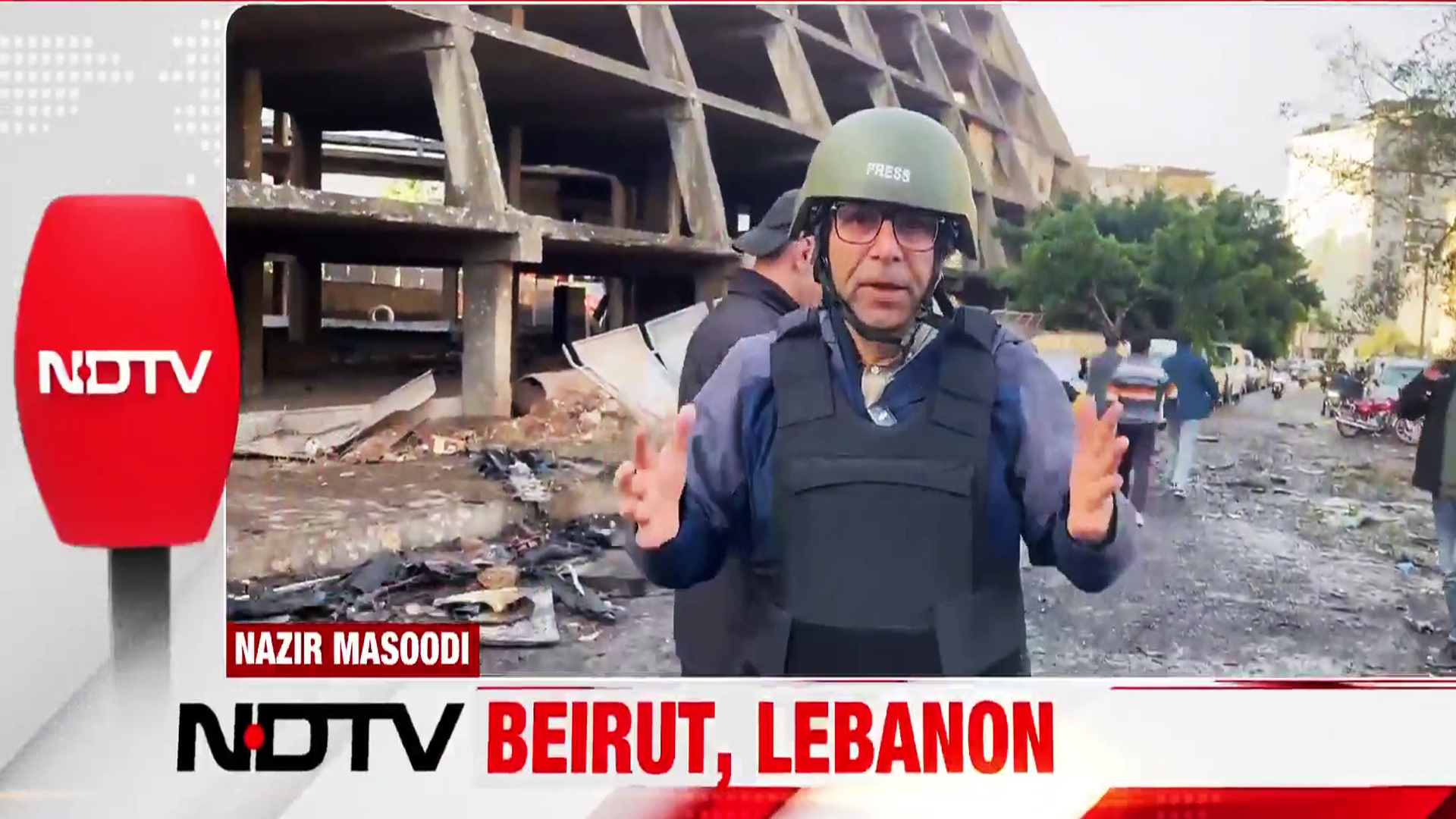 Beirut: Israeli Missile Strikes Kill 10, Leave Trail of Destruction in Lebanon