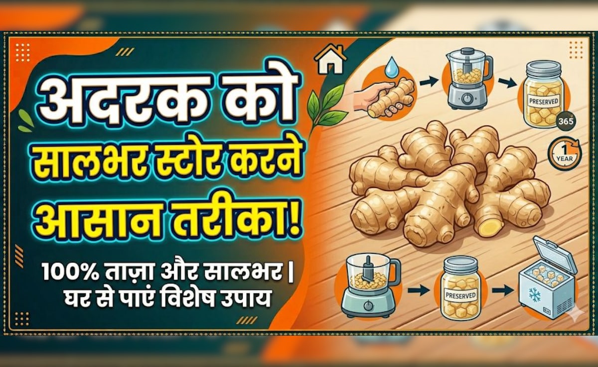 न सूखेगा, न खराब होगा, यहां जानें गर्मियों में अदरक को स्टोर करने का तरीका, महीनों तक रहेगा ताजा!