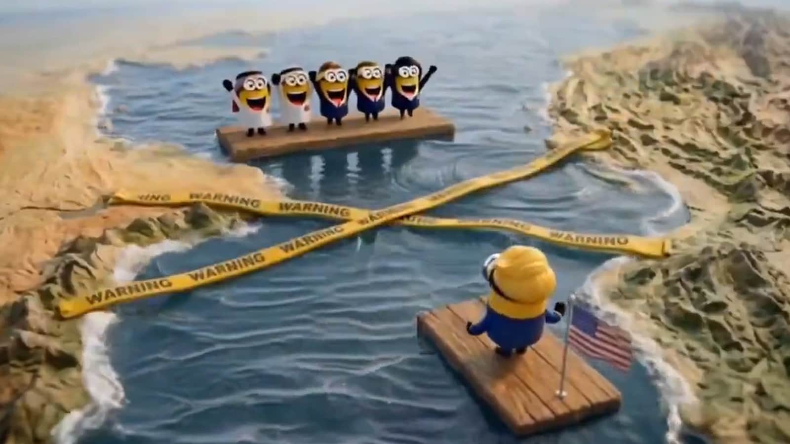 "Not My Problem": Iran Mocks Trump's Hormuz Attempts In Minions-Style Video