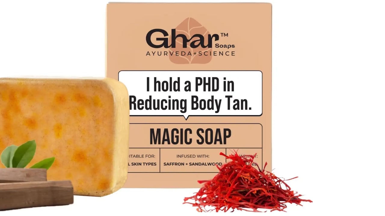 Click to buy Ghar Soaps Magic Soap Sandal Wood and Saffron