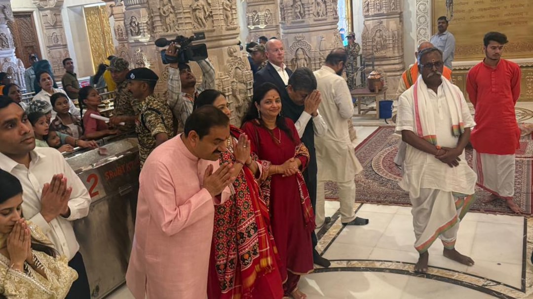 Gautam Adani at Ram Mandir Temple