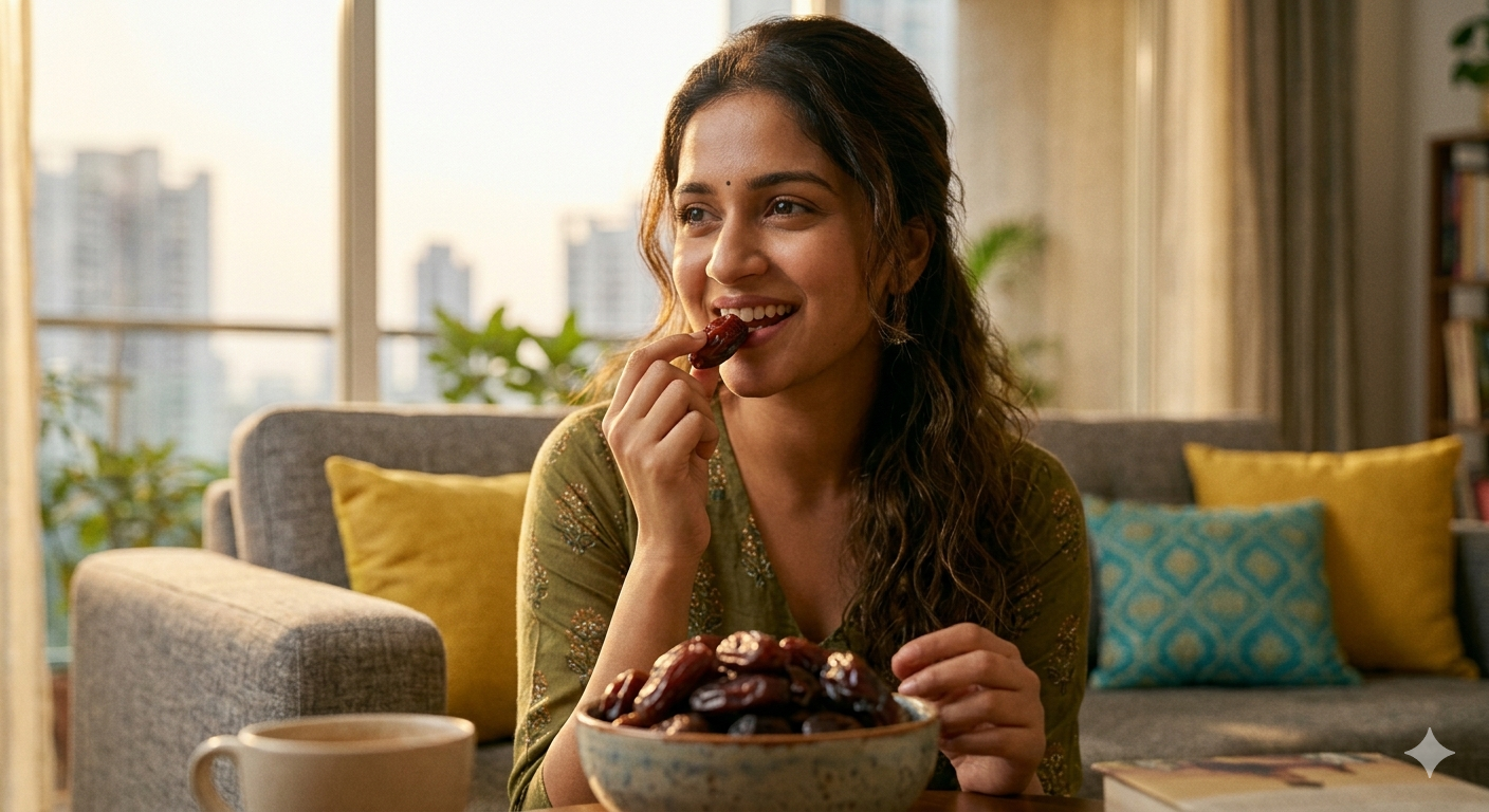 Dates are rich in essential nutrients which can support overall reproductive health