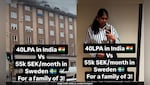 क्या सच में विदेश में ज्यादा बचत है? चेन्नई की महिला ने स्वीडन और भारत के खर्चों की तुलना कर सबको चौंकाया