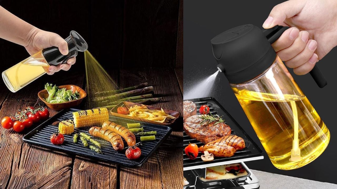हेल्दी खाना बनाना हुआ अब और भी आसान, बजट में खरीदें Clog‑Free Oil Sprayers से किचन को दें एक स्मार्ट अपग्रेड