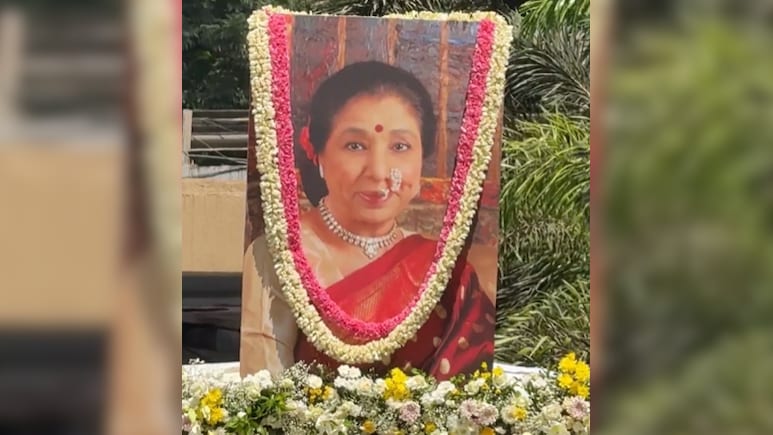 Music Legend Asha Bhosle Cremated In Mumbai With Full State Honours