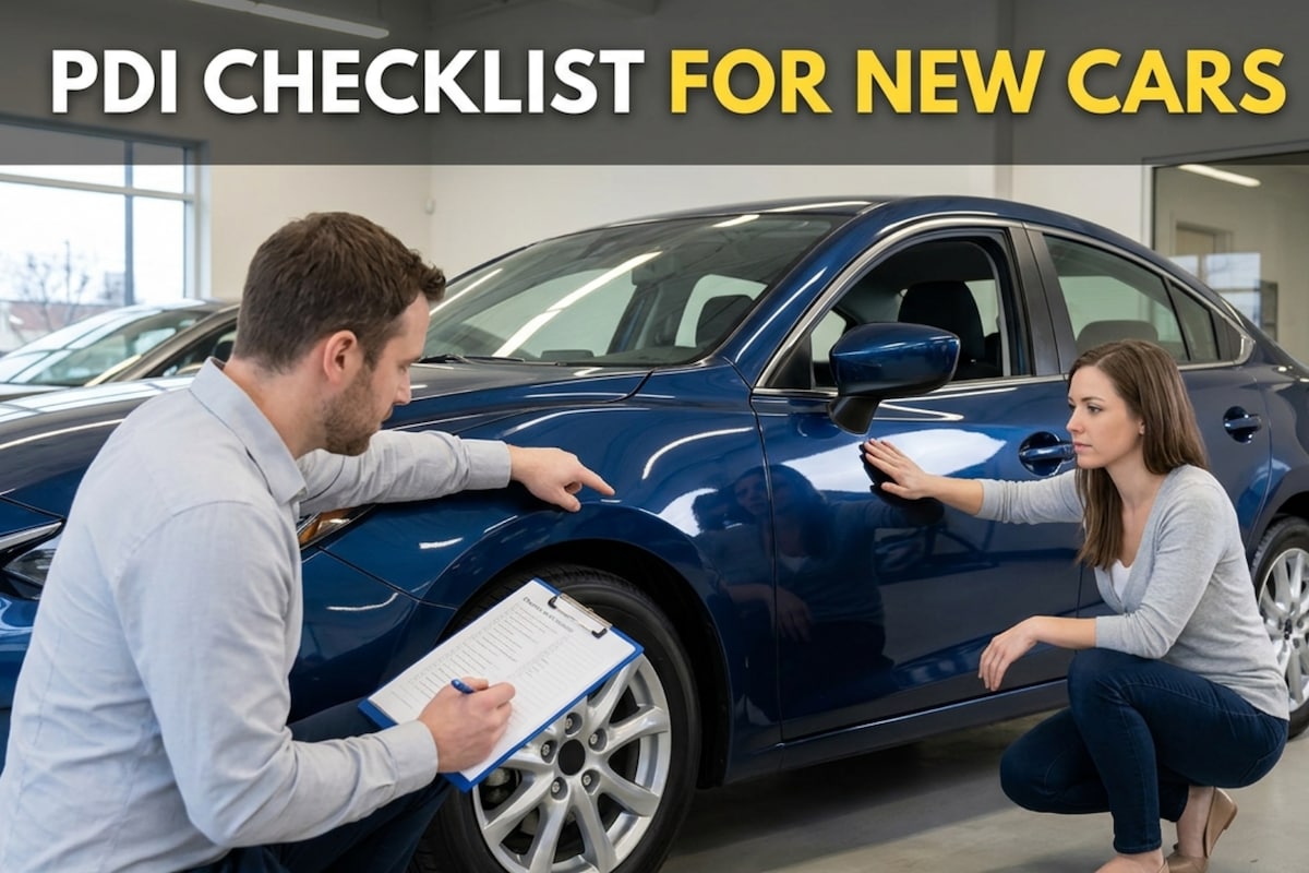 New Car Buyer's Guide: Complete Pre-Delivery Inspection Checklist