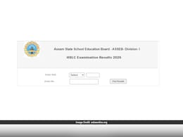 Assam HSLC Result 2026 Declared: 65.62% Students Pass, Class 10 Scorecard Download Link Here