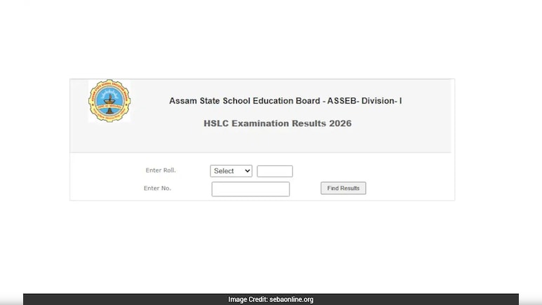 Assam HSLC Result 2026 Declared: 65.62% Students Pass, Class 10 Scorecard Download Link Here