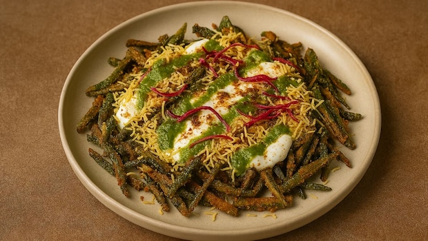 Kurkuri Bhindi Chaat Recipe: How To Make This Crispy Indian Snack At Home