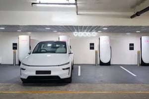 Tesla India Opens First In-Mall Charging Station In Navi Mumbai With Four V4 Superchargers