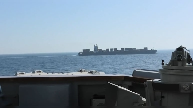 US Military Says No Navy Ships Have Been Hit In Strait Of Hormuz