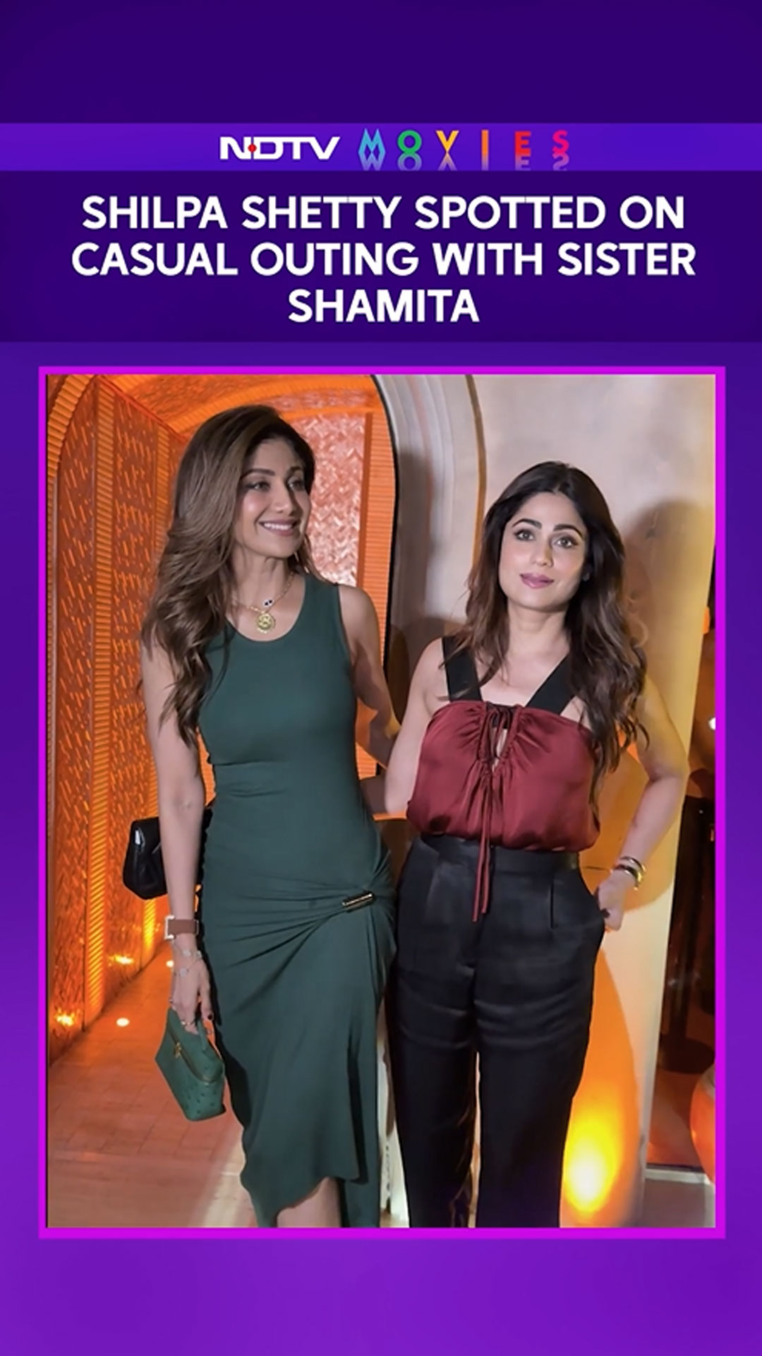 Shilpa Shetty Spotted On Casual Outing With Sister Shamita