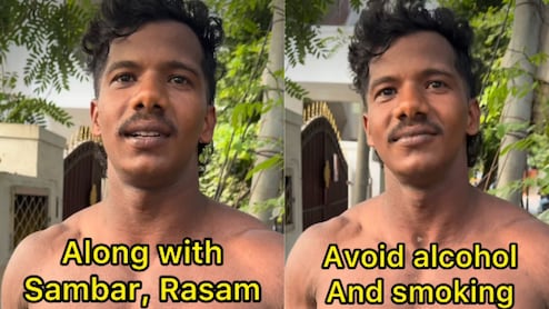 Chennai Construction Worker Builds Muscle On High-Carb Diet, White Rice, And 5-Day Workout: "No Idli, Dosa"