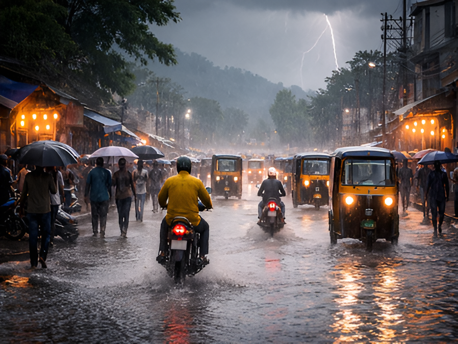असम में काल बनकर आई बारिश, बाढ़ ने पूरी गुवाहाटी को डुबो दिया, अगले तीन दिन भी राहत नहीं, IMD का अलर्ट डरा रहा