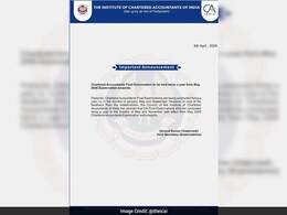 CA Final Exam Update: ICAI ने CA फाइनल एग्जाम के पैटर्न में किया बड़ा बदलाव, अब साल में सिर्फ 2 बार होगा एग्जाम