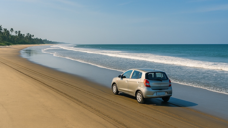 Where Is India's Only Motorable Drive-In Beach?