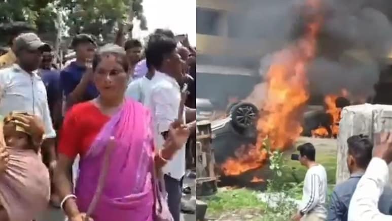 Protest Turns Violent In Assam's Chirang Along India-Bhutan Border