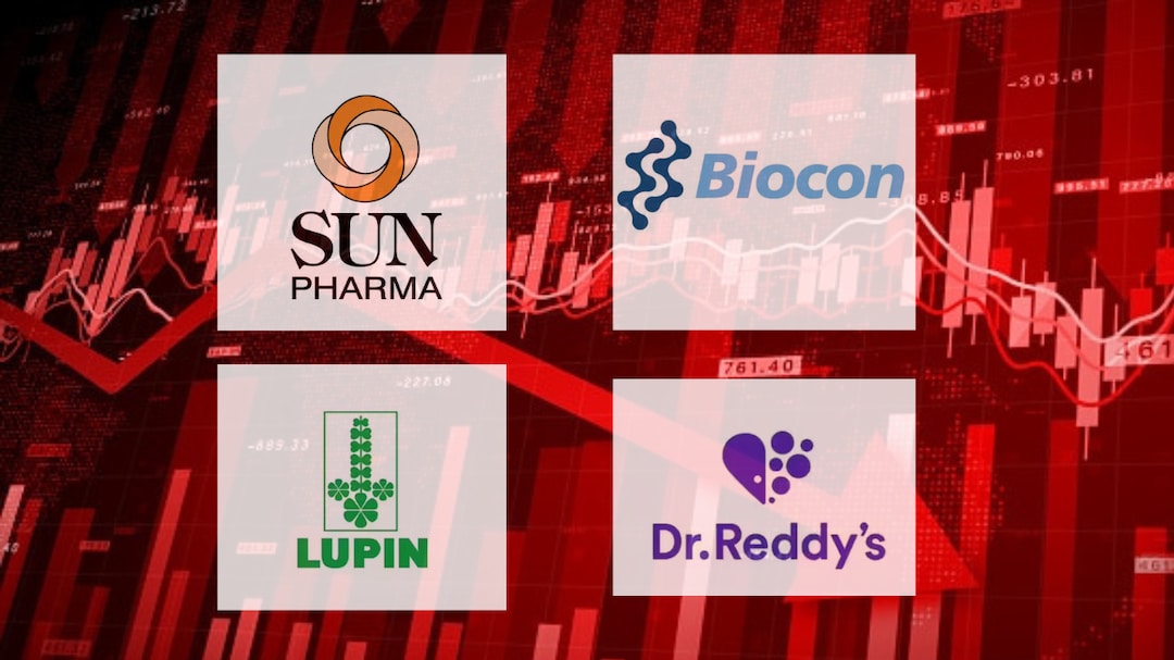 Pharma Stocks Plunge After Report Says Trump May Slap 100% Tariffs On Some Medicines