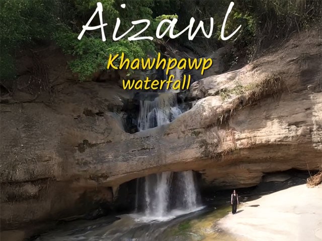 Whosthat360 Yatra Explore Khawhpawp Waterfall in Aizawl A Beautiful Hidden Place