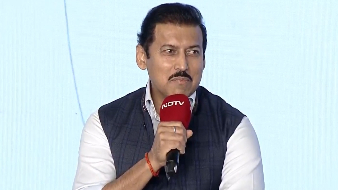 At NDTV YUVA, Rajyavardhan Rathore Shares Message For The Youth