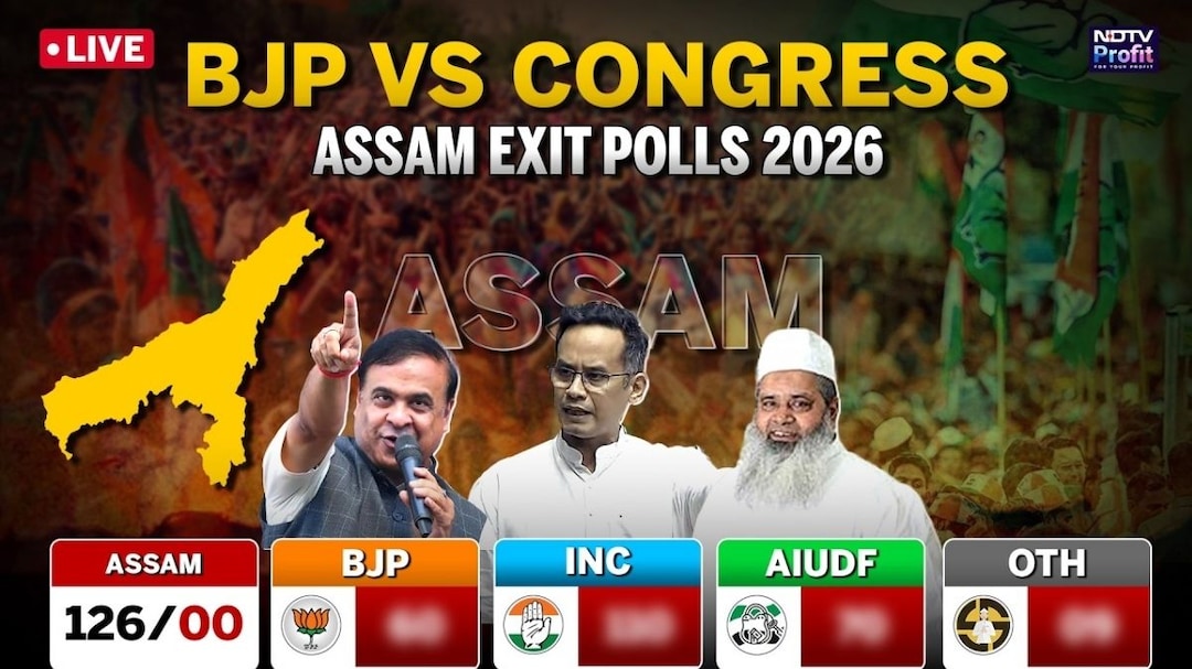 Assam Exit Poll Results 2026 LIVE Updates: NDTV के एग्जिट पोल से आज साफ होगी असम की सत्ता की तस्वीर