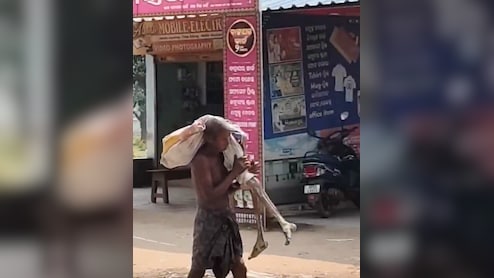 Unbelievable! In Odisha, Man Carries Sister's Skeleton To Bank To Claim Rs 19,300 Balance &mdash; Video
