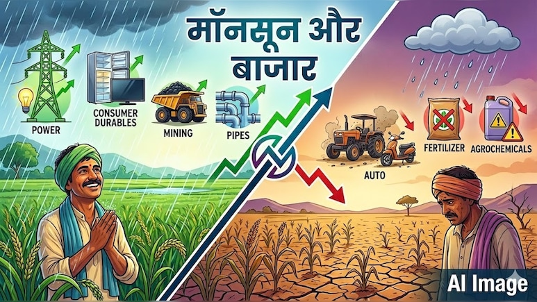 इस साल कमजोर मॉनसून से बाजार पर असर! एग्री, ऑटो से माइनिंग तक...किन सेक्&zwj;टर्स में आएगी तेजी, खतरा किधर?