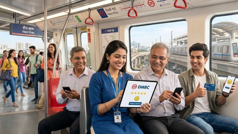 दिल्ली मेट्रो की सेवाओं से कितने खुश हैं आप? DMRC शुरू करने जा रहा Customer Satisfaction Survey, जानिए जरूरी डिटेल्स