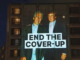 Watch: Trump-Epstein Videos Projected Onto Washington DC Building