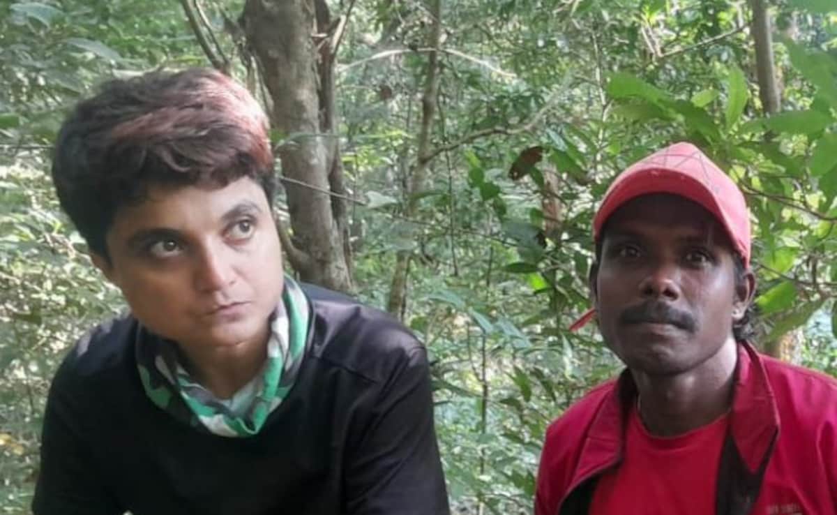 Sharanya said "surprisingly she wasnt very scared."